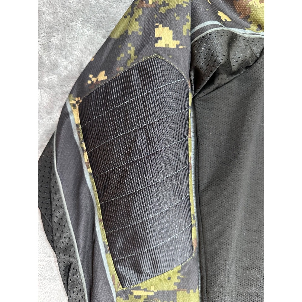PCS Pursuit Combat Systems Paintball Jersey Digital Camo Padded XXL Mens Black - Picture 8 of 14